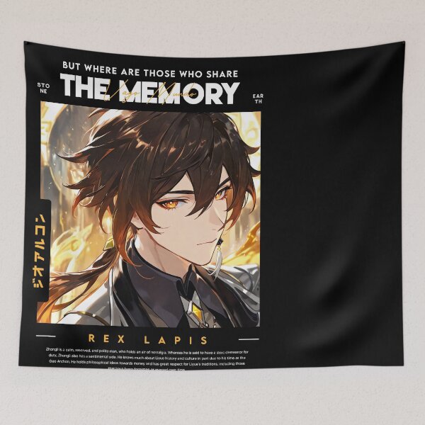 Item preview, Zhongli Genshin Impact: Rex Lapis designed and sold by NarwhalXV.