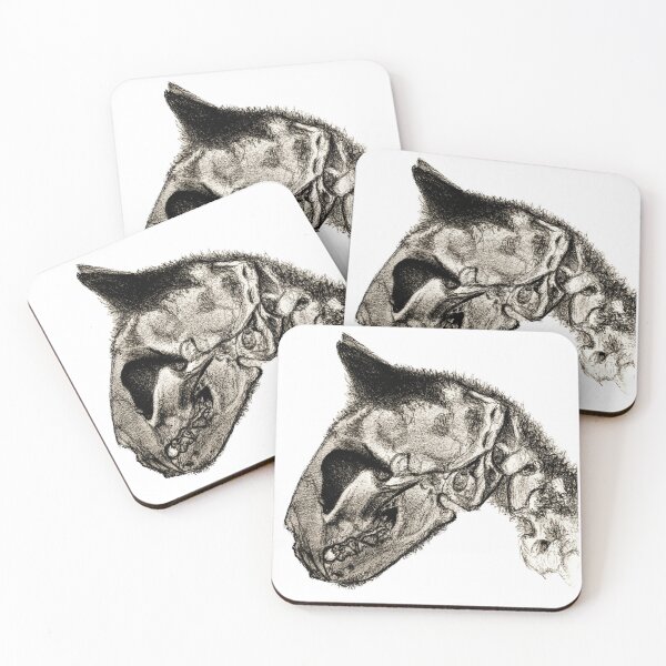 Item preview, Cat Skull designed and sold by Glitch Beast Pixel Art.