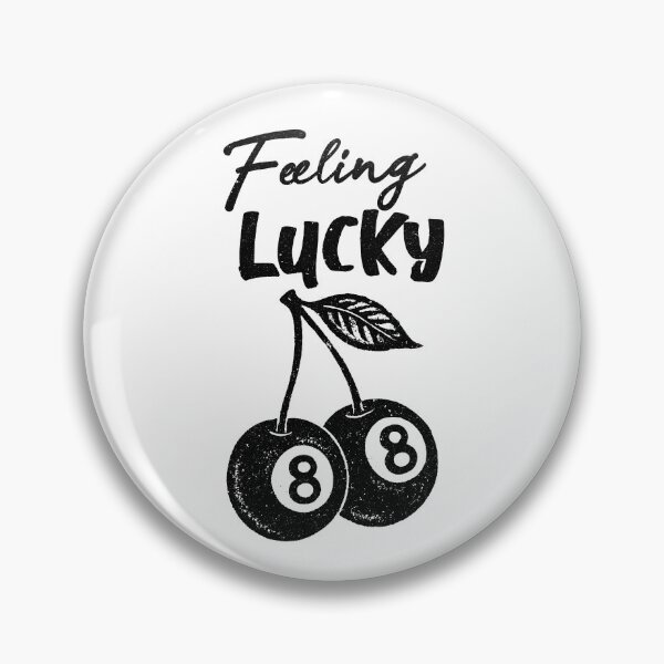 Item preview, Feeling Lucky Eight Ball Cherries Illustration designed and sold by H G  Designs.