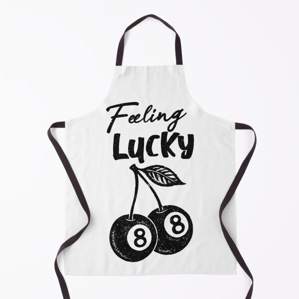 Item preview, Feeling Lucky Eight Ball Cherries Illustration designed and sold by H G  Designs.