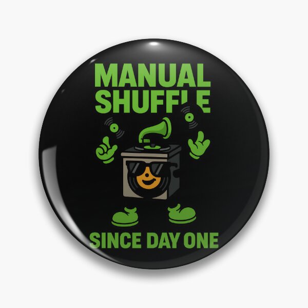 Item preview, Manual Shuffle Since Day One Turntable Design designed and sold by TeeTimeTreasure.