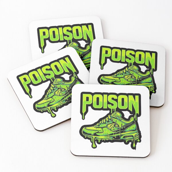 Item preview, Poison Sneaker Sticker –  Neon Vibes designed and sold by Imaginarium of Chaos falcon88 .