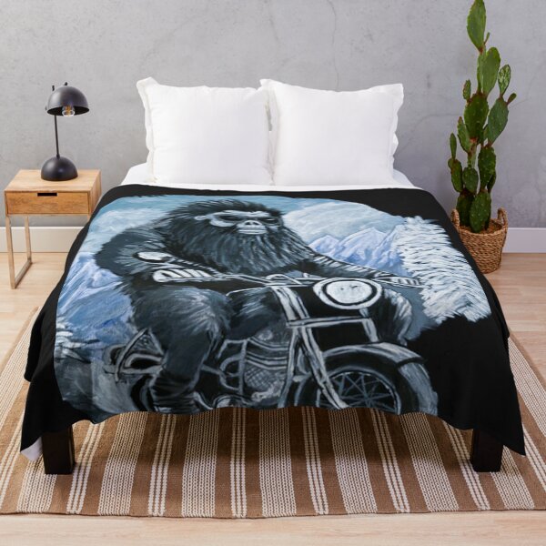 Item preview, Bigfoot Chills as he Adventures through the Snowy Mountains designed and sold by Laugh a Lot Folk Art.