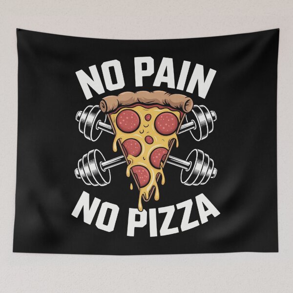 Item preview, Funny Gym Pizza Fitness Workout Lovers designed and sold by tearbytea.