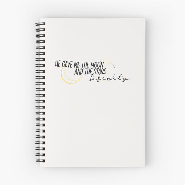 Item preview, He gave me the moon and the stars. Infinity. | the summer i turned pretty designed and sold by Pinu92.