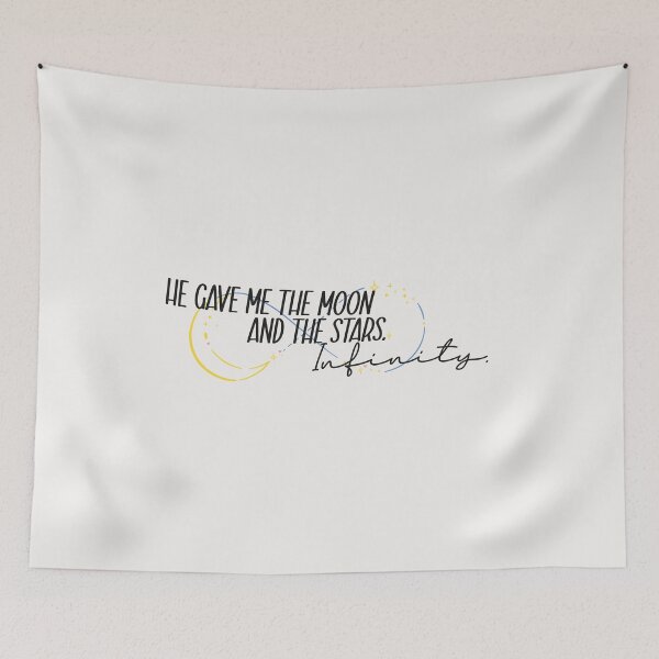 Item preview, He gave me the moon and the stars. Infinity. | the summer i turned pretty designed and sold by Pinu92.