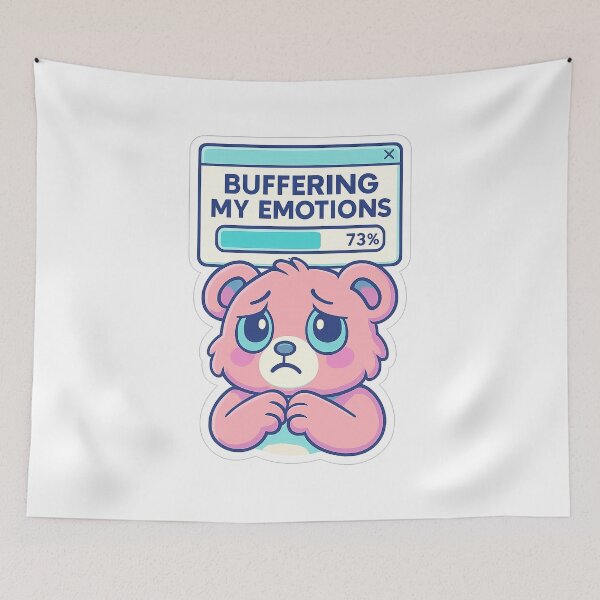 Item preview, Buffering My Emotions designed and sold by PlanetBoi.