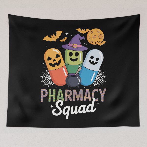 Item preview, Halloween Pharmacy Squad Pharmacist Spooky designed and sold by tearbytea.