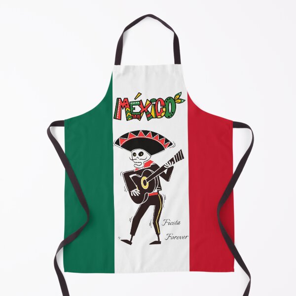 Item preview, Fiesta Forever – Mexican flag Skeleton Mariachi Design designed and sold by By-soso.