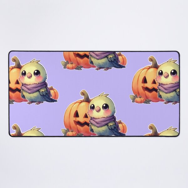 Item preview, Autumn Pumpkin Parrot – Cute Tropical Fall Bird Illustration designed and sold by Sugar Wisdom .