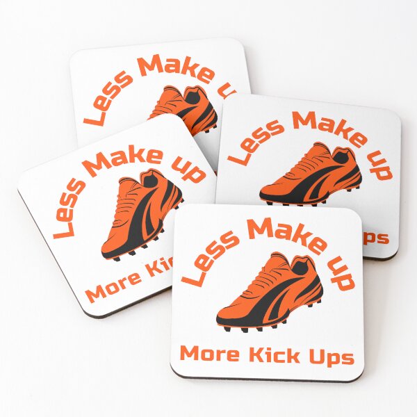 Item preview, Less Make up More Kick Ups Football Soccer Boot designed and sold by WhackingTax.