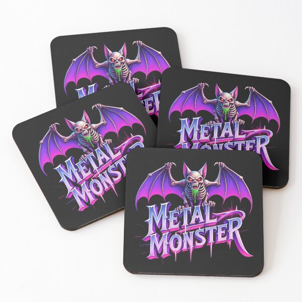 Item preview, Metal Monster - Heavy Metal design designed and sold by Vintage Designs +.