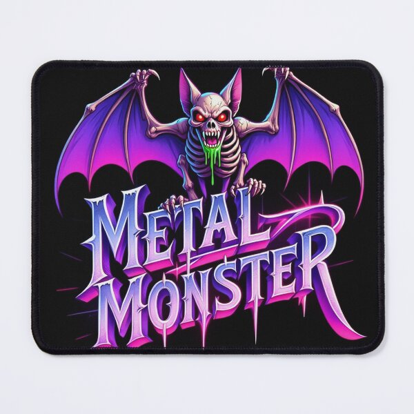 Item preview, Metal Monster - Heavy Metal design designed and sold by Vintage Designs +.