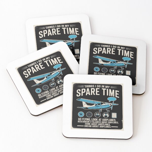 Item preview, Airplane Things I Do In My Spare Time Plane Pilot designed and sold by BHMARTS.