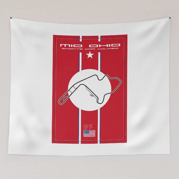 Item preview, Mid Ohio Sports Car Course designed and sold by Theodor Decker.