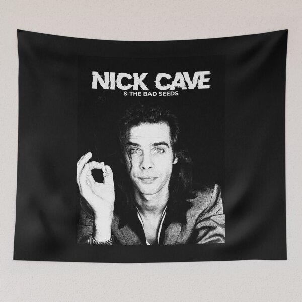 Item preview, Nick Cave en blanco y negro designed and sold by dustyroos1798.