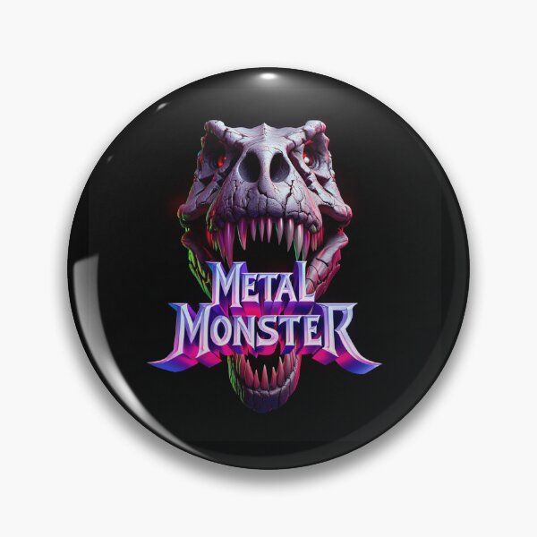 Item preview,  Metal Monster - Heavy Metal design designed and sold by Vintage Designs +.
