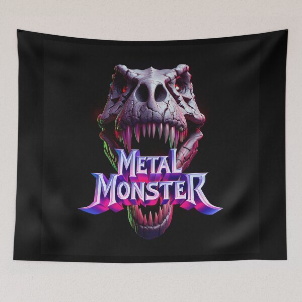 Item preview,  Metal Monster - Heavy Metal design designed and sold by Vintage Designs +.