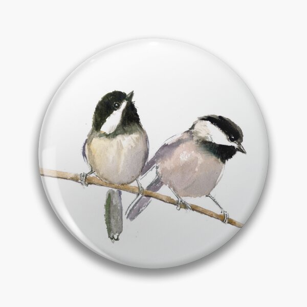 Item preview, Chickadees on Tree designed and sold by surenart.