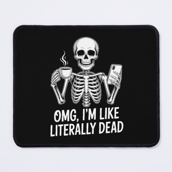 Item preview, Skeleton Coffee Halloween Funny Joke designed and sold by tearbytea.