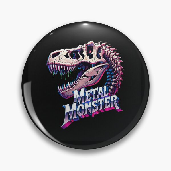 Item preview,  Metal Monster - Heavy Metal design designed and sold by Vintage Designs +.