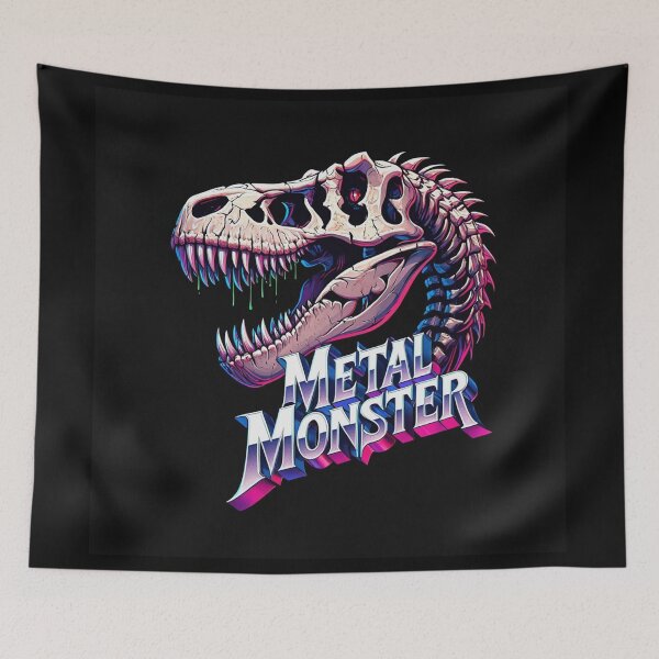Item preview,  Metal Monster - Heavy Metal design designed and sold by Vintage Designs +.