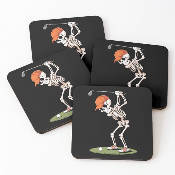 Item preview, Skeleton Golf Funny Halloween Golfing Sports Golfer designed and sold by tearbytea.