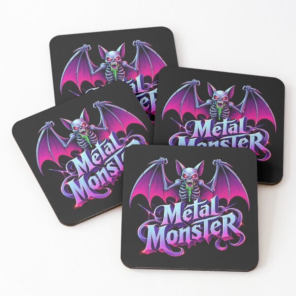Item preview, Metal Monster - Heavy Metal design designed and sold by Vintage Designs +.