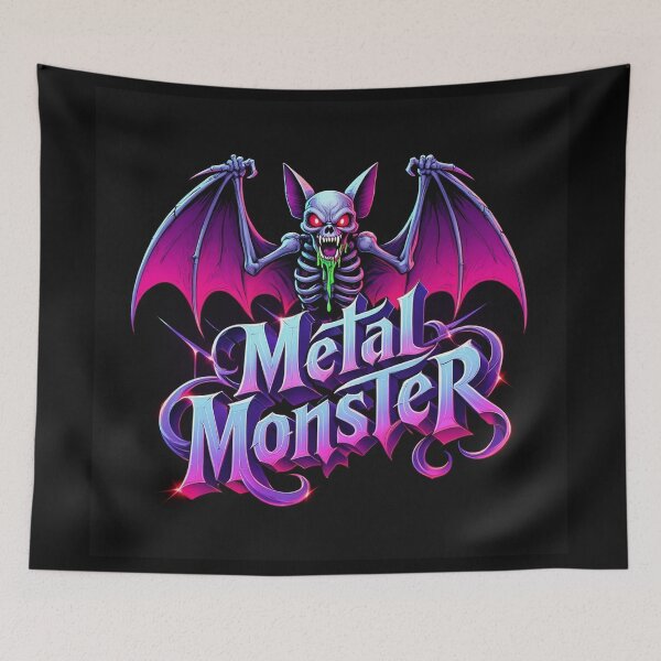 Item preview, Metal Monster - Heavy Metal design designed and sold by Vintage Designs +.