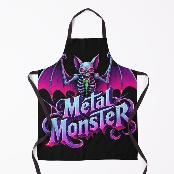 Item preview, Metal Monster - Heavy Metal design designed and sold by Vintage Designs +.