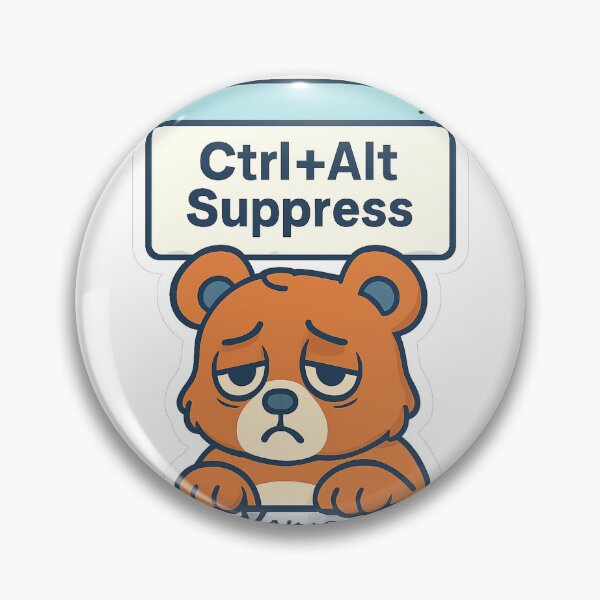 Item preview, Ctrl Alt Suppress designed and sold by PlanetBoi.