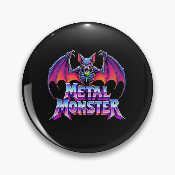 Item preview,  Metal Monster - Heavy Metal design designed and sold by Vintage Designs +.