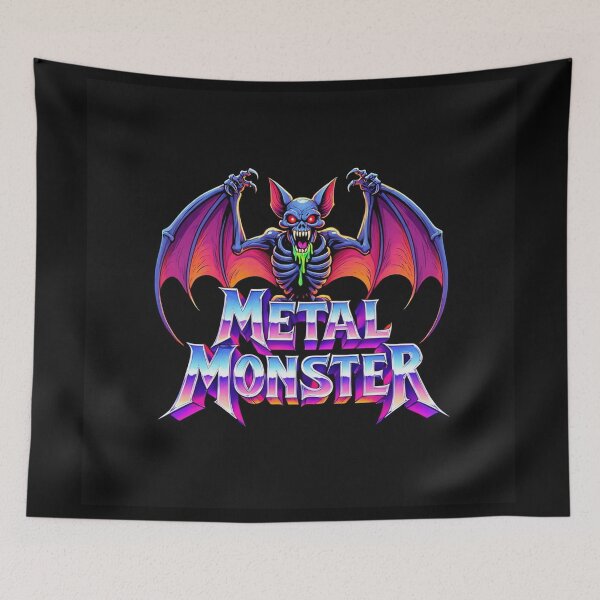 Item preview,  Metal Monster - Heavy Metal design designed and sold by Vintage Designs +.