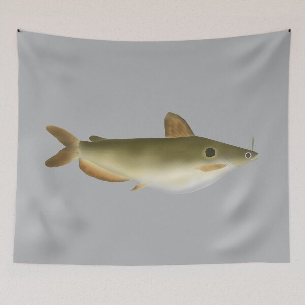 Item preview, Günther's Catfish designed and sold by fishfolkart.