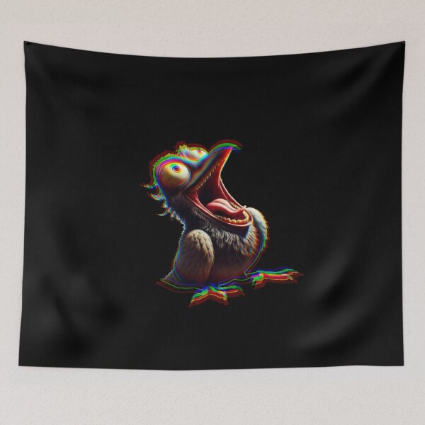 Item preview, Furry Creature Screaming Mood Art designed and sold by MSHOPESMILE.