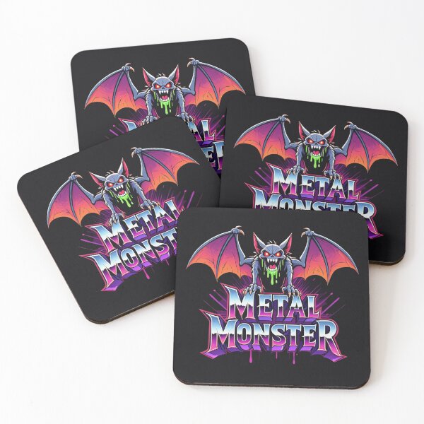 Item preview, Metal Monster - Heavy Metal design designed and sold by Vintage Designs +.
