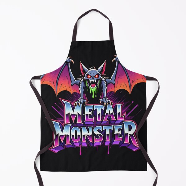 Item preview, Metal Monster - Heavy Metal design designed and sold by Vintage Designs +.