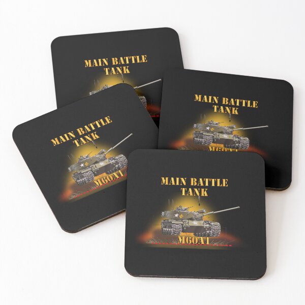 Item preview, Army - Main Battle Tank - M60A1 w Fire- Right Face X 300 designed and sold by Military Insignia Products.