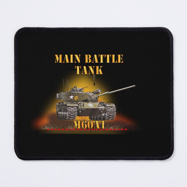Item preview, Army - Main Battle Tank - M60A1 w Fire- Right Face X 300 designed and sold by Military Insignia Products.