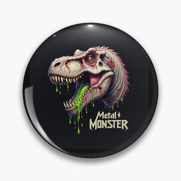 Item preview,  Metal Monster - Heavy Metal design designed and sold by Vintage Designs +.