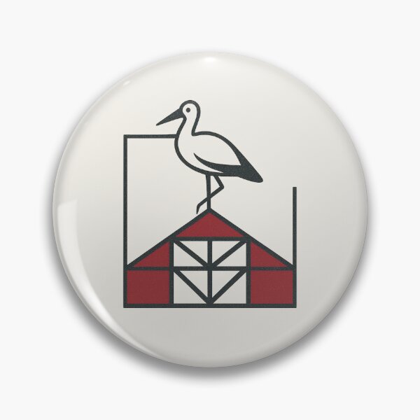 Item preview, Half-timbered & Stork — Alsatian Modernism designed and sold by Bratak.