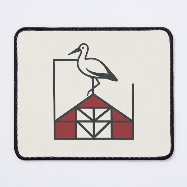 Item preview, Half-timbered & Stork — Alsatian Modernism designed and sold by Bratak.