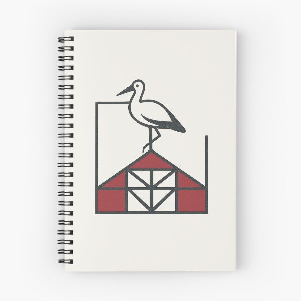 Item preview, Half-timbered & Stork — Alsatian Modernism designed and sold by Bratak.