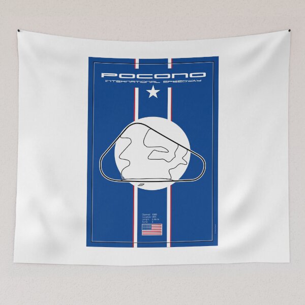 Item preview, Pocono International Speedway designed and sold by Theodor Decker.
