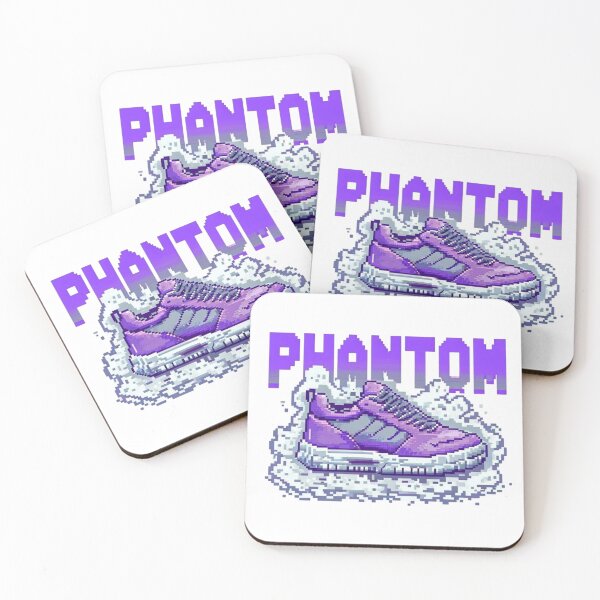 Item preview, Phantom Sneaker Sticker – Haunted Pixel Style Reloaded Amalgamation Grad Legacy designed and sold by Imaginarium of Chaos falcon88 .