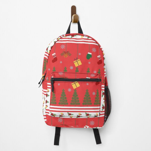 Item preview, Festive Nordic Christmas Pattern with Gifts and Trees designed and sold by DesignByNui.