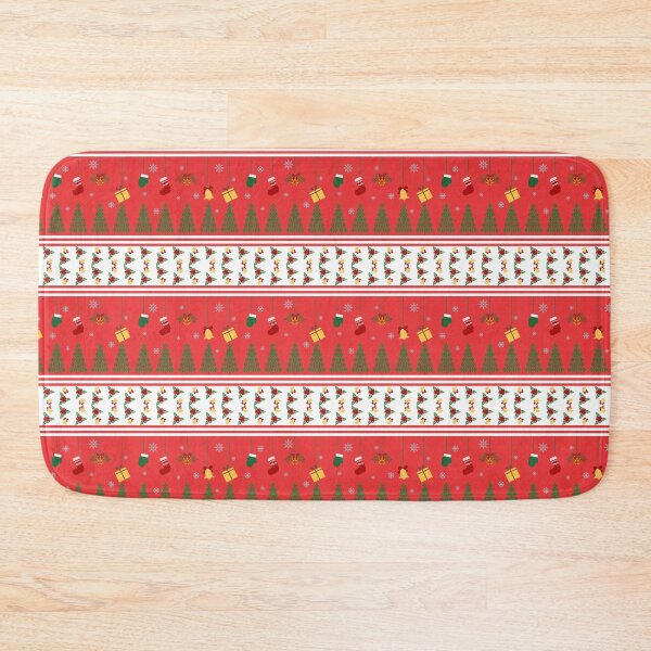 Item preview, Festive Nordic Christmas Pattern with Gifts and Trees designed and sold by DesignByNui.