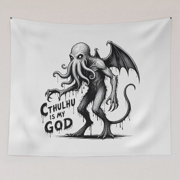 Item preview, Cthulhu is my God designed and sold by Vintage Designs +.