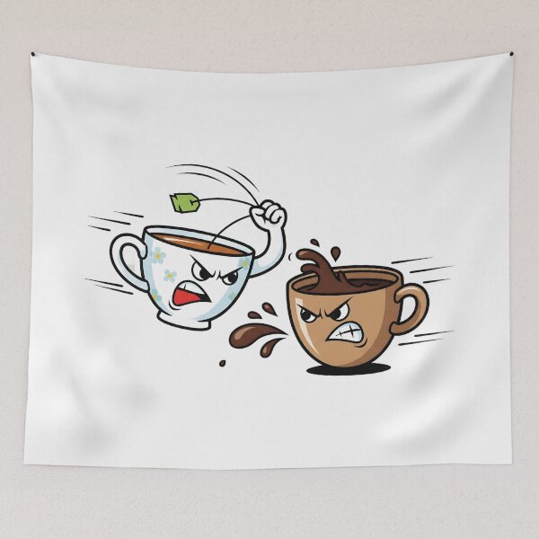 Item preview, coffee and tea fight designed and sold by Amadijoy.