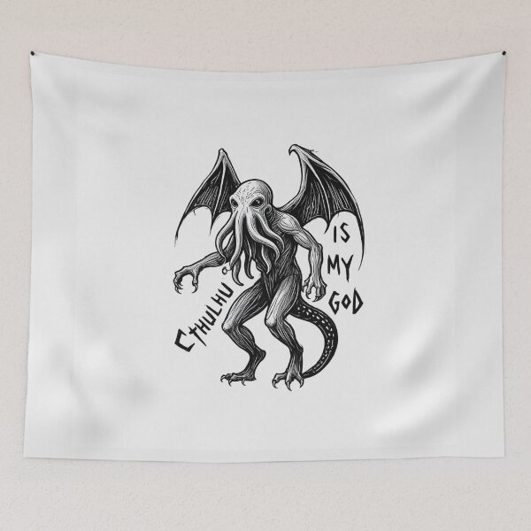 Item preview, Cthulhu is my God designed and sold by Vintage Designs +.